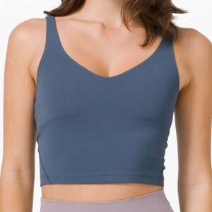 lululemon align tank - iron blue 18